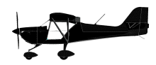 Silhouette image of generic EFOX model; specific model in this crash may look slightly different