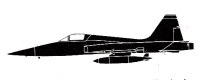 Silhouette image of generic F5 model; specific model in this crash may look slightly different